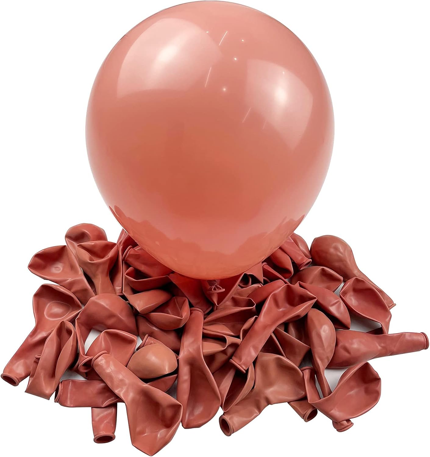 Janinus Blush Balloons Party Balloons 10 Inches 50 PCS Nude Color Balloons Party Balloons Blush Latex Balloons Birthday Balloons For Party : Everything Else