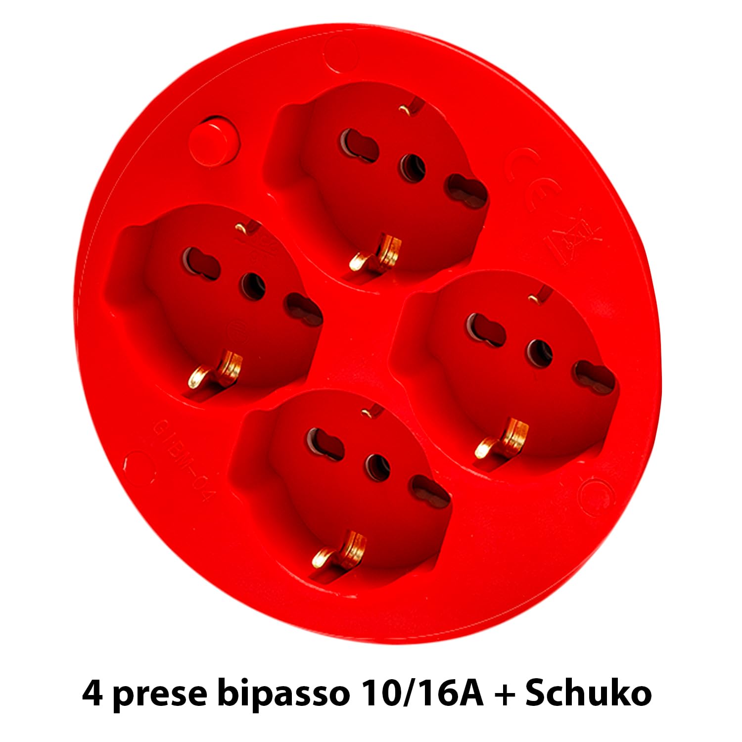 Velamp Przedłużacz Bębnowy, Czarny/Czerwony, 50 m