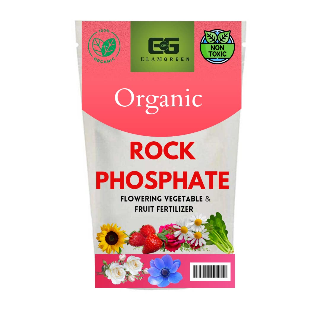 Elamgreen Rock Phosphate Fertilizer Crushed Powder for Fruiting and