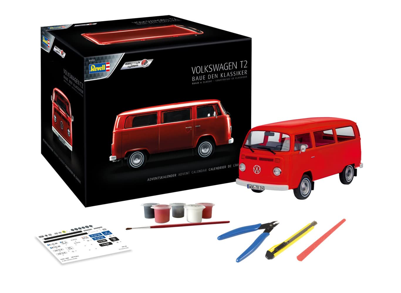 01034 Calendario de Adviento VW T2 Bus