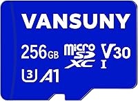 Vista 11 de Vansuny Tarjeta Micro SD de 64GB microSDXC con adaptador SD A1 App Performance V30 Grabación de video 4K C10 U3 Micro SD para teléfono, cámara