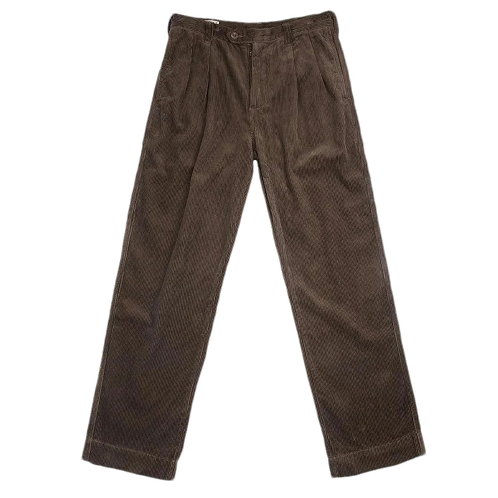 Uomo Autunno Inverno Velluto A Coste Pantaloni per Gli Uomini Retro Casual Gamba Dritta Tuta Spessa Confortevole Pantaloni Maschio