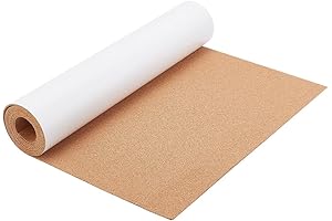 BENECREAT 15.7x78.7 Inch Self-Adhesive Cork Roll: Enhance Your Walls and Unleash Your Creativity