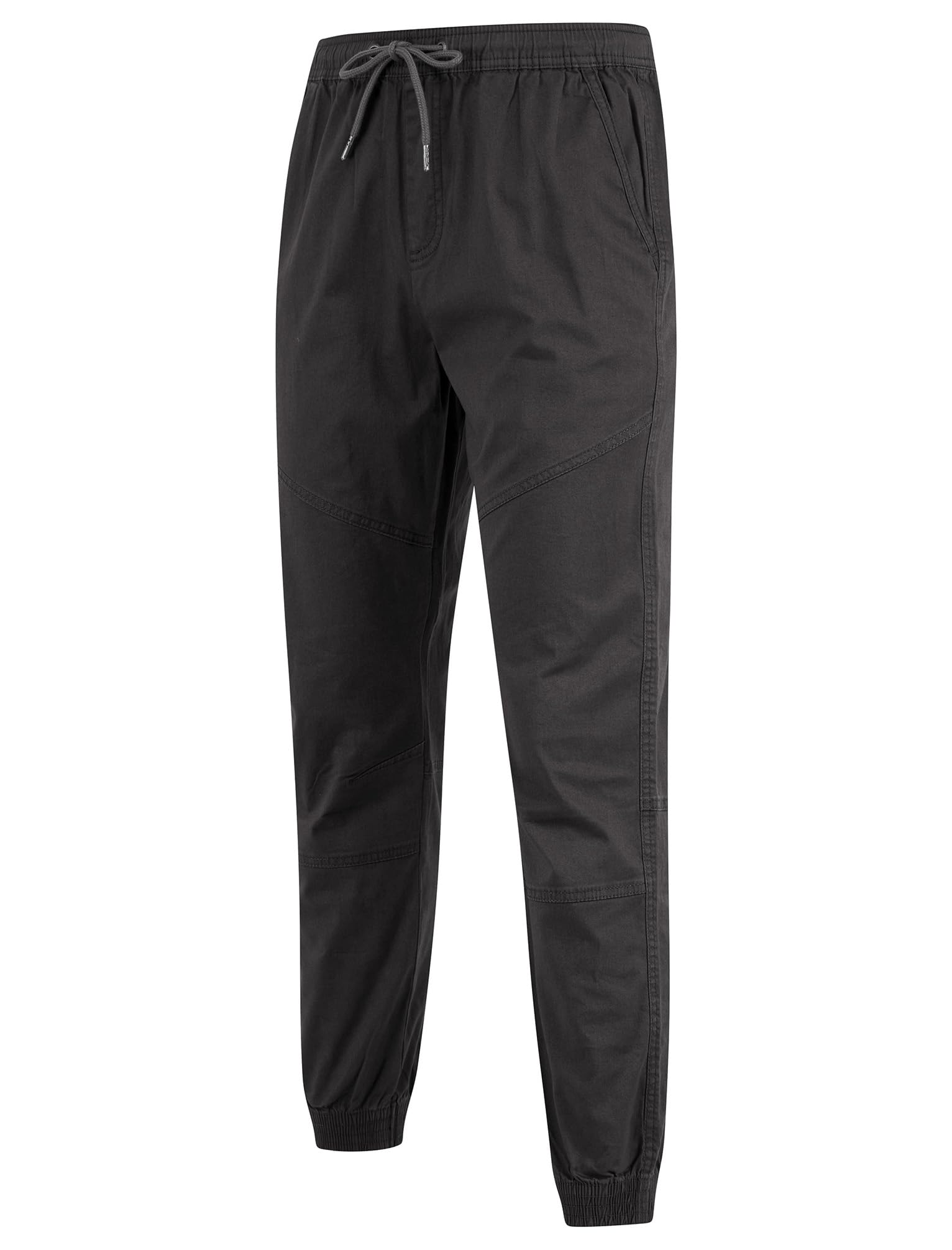 Tokyo Laundry Men's Portmany Elastic Waist Tapered Fit Stretch Cotton Chinos