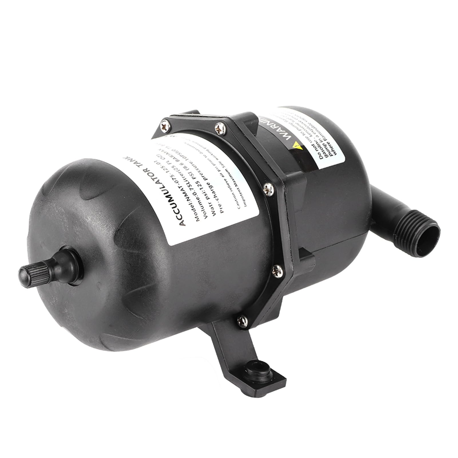 Serbatoio Accumulatore 125PSI per Barca Marina Camper, Controllo del Flusso della Pompa Dell'Acqua del Serbatoio Dell'accumulatore di Pressione da 0,75 Litri, di Acqua