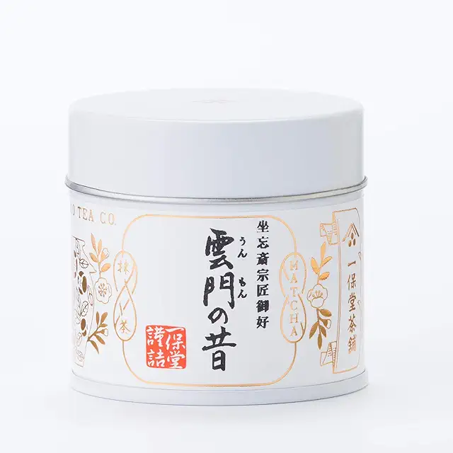 Ippodo Matcha Ummon - Rich & Robust Premium Green Tea (20g Can)