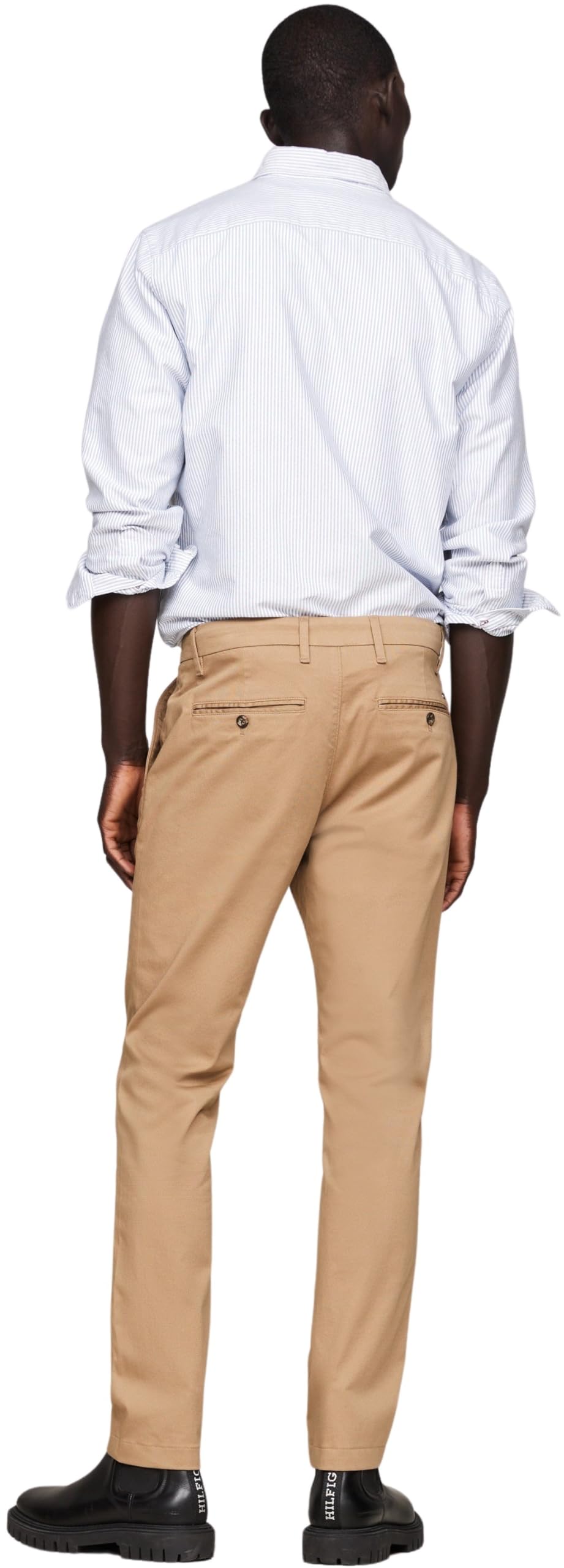 Tommy Hilfiger Pantalones Chino Hombre Bleecker Printed Structure Slim Fit