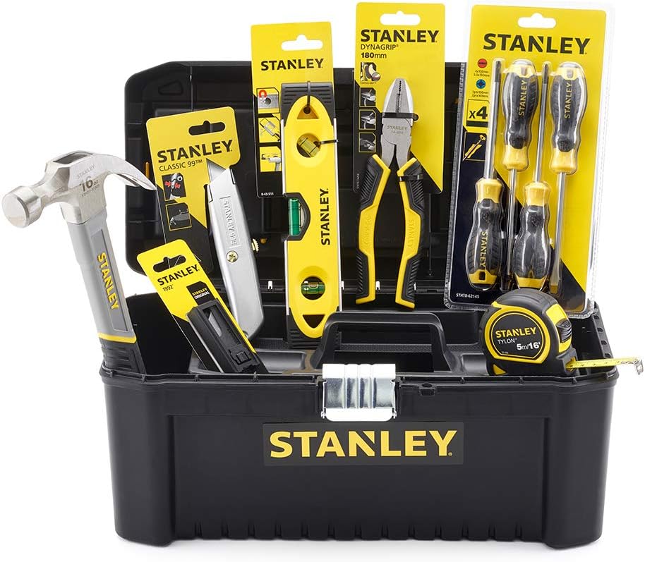 STANLEY STHT428790 Hand Tools Set with 16 Inch Toolbox, 7 Piece