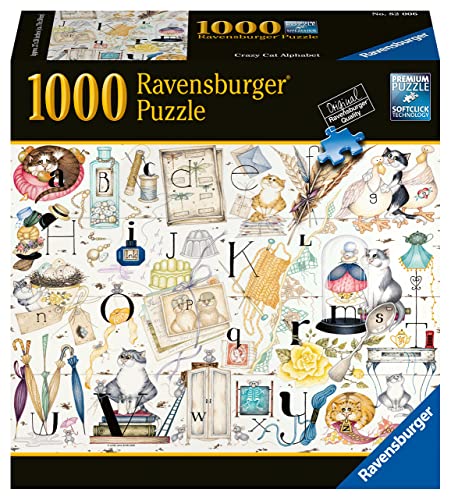 Ravensburger Catfish Rompecabezas de 1000 Piezas para Adultos - 82006 - Cada pieza única, tecnología Softclick miniatura 2