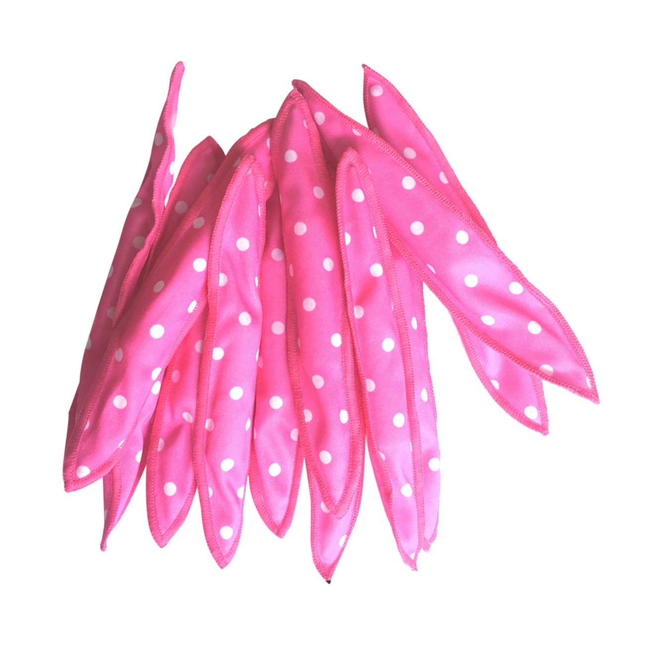 WOFASHPURET 30 Pcs Rabbit Ear Hair Rollers Curling Tools for DIY Wavy Styles Hair Wraps for for Women