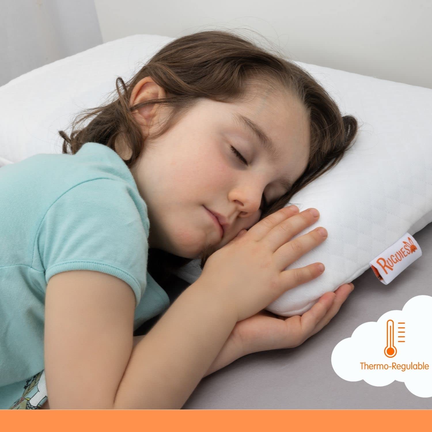 Snoozzz Reflux kussen - Baby hellend kussen voor ledikant - Ventilerend - met wasbare hoes - Wit