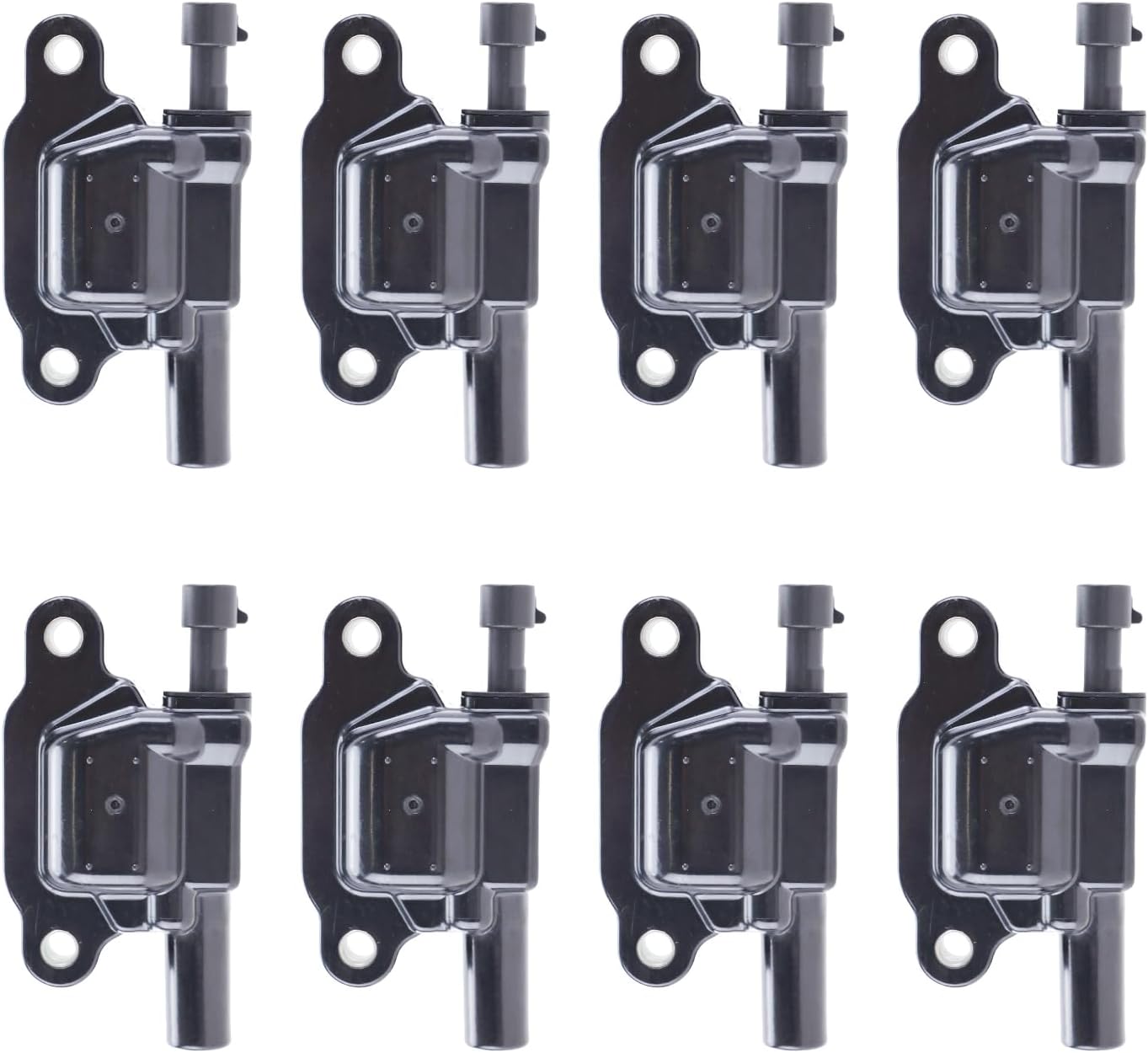 UF413 12611424 12570616 d510c Ignition Coil Pack Compatible with Chevrolet GMC Cadillac Camaro Corvette Express Impala CTS Rainier Avalanche Silverado Suburban Savana V8 (8Pack)