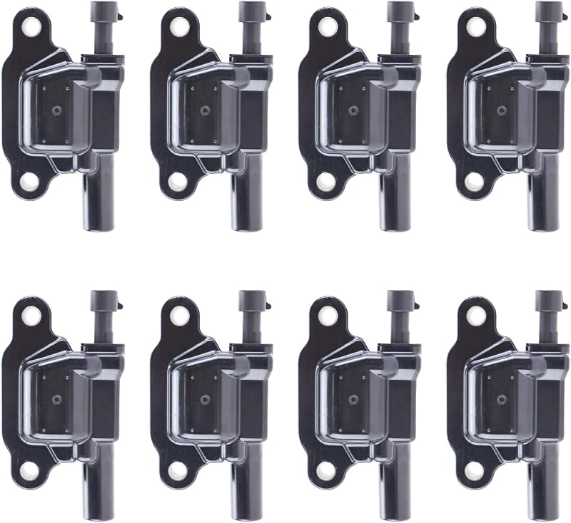 Bobina de ignição UF-413 Alpaspare para Chrysler, Dodge, Jeep e Ram – Conjunto com 8 unidades