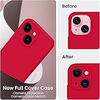 Vista 727 de FireNova Designed for iPhone 13 Pro Max Case, Silicone [Camera Protection] Phone Case with [2 Screen Protectors], Soft Anti-Scratch Microfiber Deep