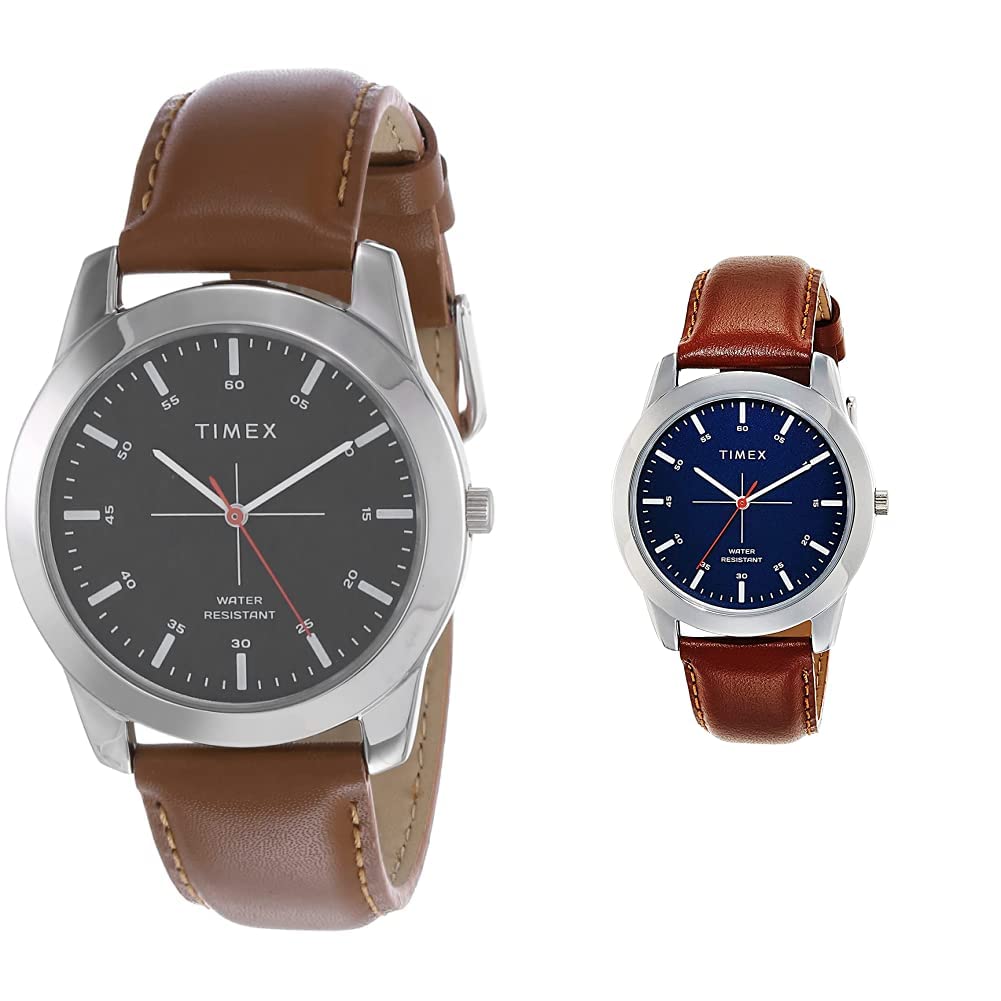 Timex Analog Men Black Dial & Blue Dial (TW00ZR264E + TW00ZR262E) (B07N349PS7) Amazon Price History, Amazon Price Tracker