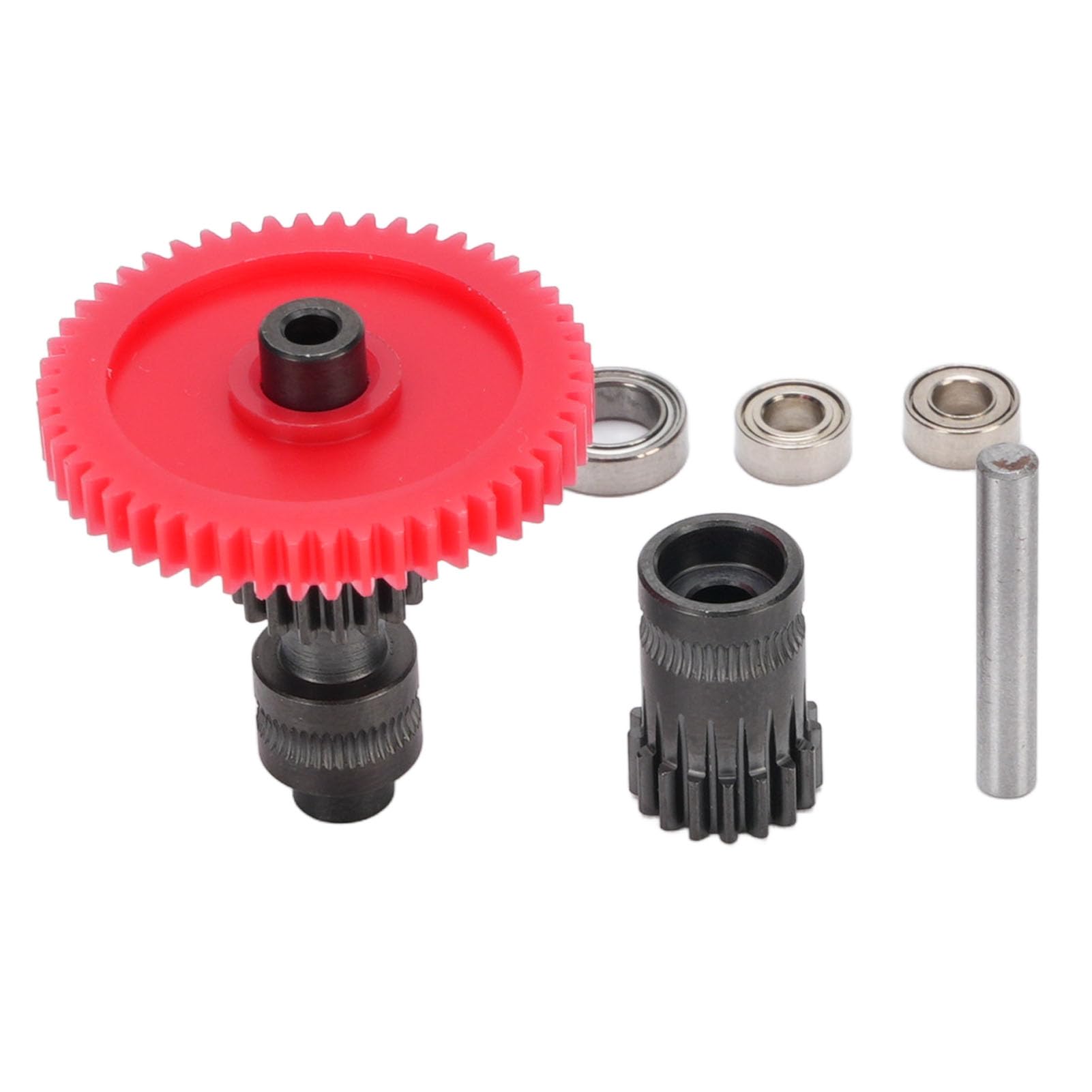 Extruder Gears Kit for 3D Printers, DDB 3D Printer Double Gears Direct Drive Hardened Steel with DLC Nano Coated Integrated Shaft, Extruder Gears, Hardened Steel