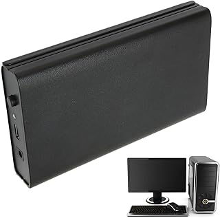 Hard Drive Enclosure, USB 3.0 to SATA External Hard Drive Docking Station for 2.5 or 3.5 inch SATA I II III HDD SSD Up to 20TB, 6Gbps Hard Drive Case Support UASP(US)