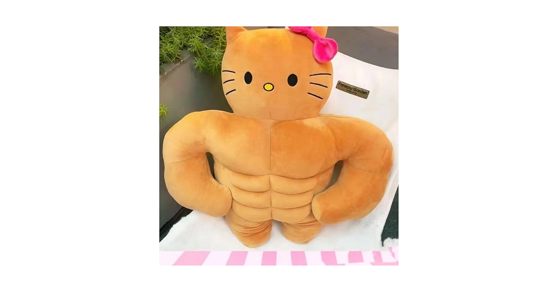 【レア】おどるキャット　キャルメン　ぬいぐるみ 醜いメンレイジーキャットドールぬいぐるみソフトウェア愛らしい