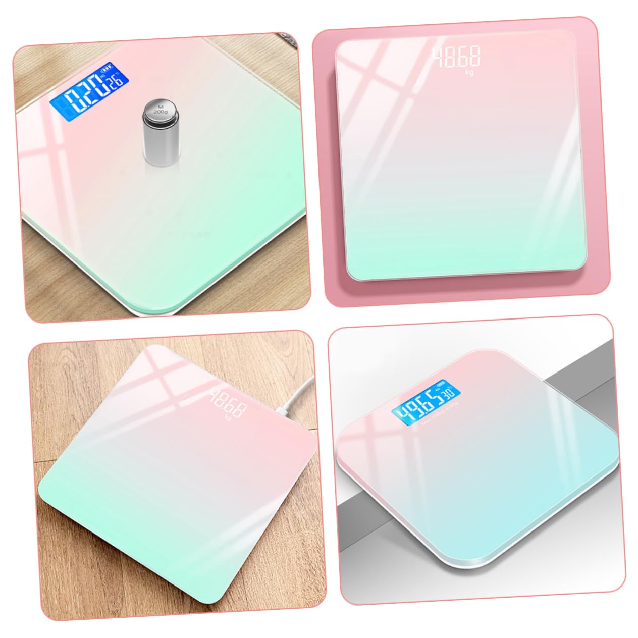 Báscula Digital para Bebés con Pantalla LCD Precisa y Conveniente para Seguimiento del Crecimiento Infantil para Recién Nacidos y Pequeños