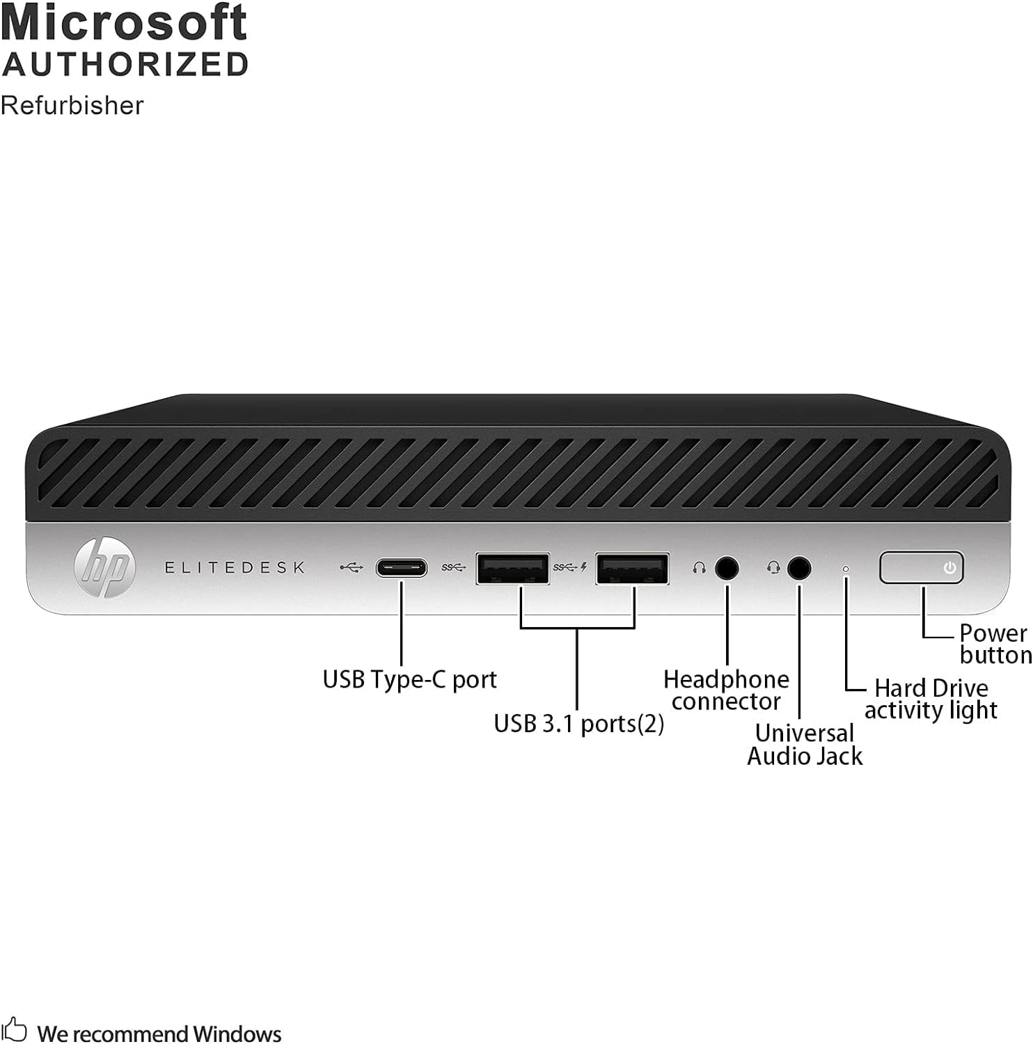 Amazon.com: HP EliteDesk 800 G4 Desktop Mini PC Computer, Intel