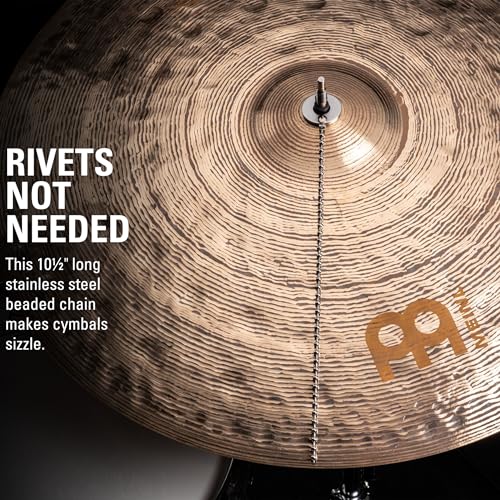 Meinl Cymbal Bacon - Cymbal Sizzler for Rides, Crashes, Chinas, and Effect Cymbals with No Rivets Required (BACON) - Image 2 thumbnail