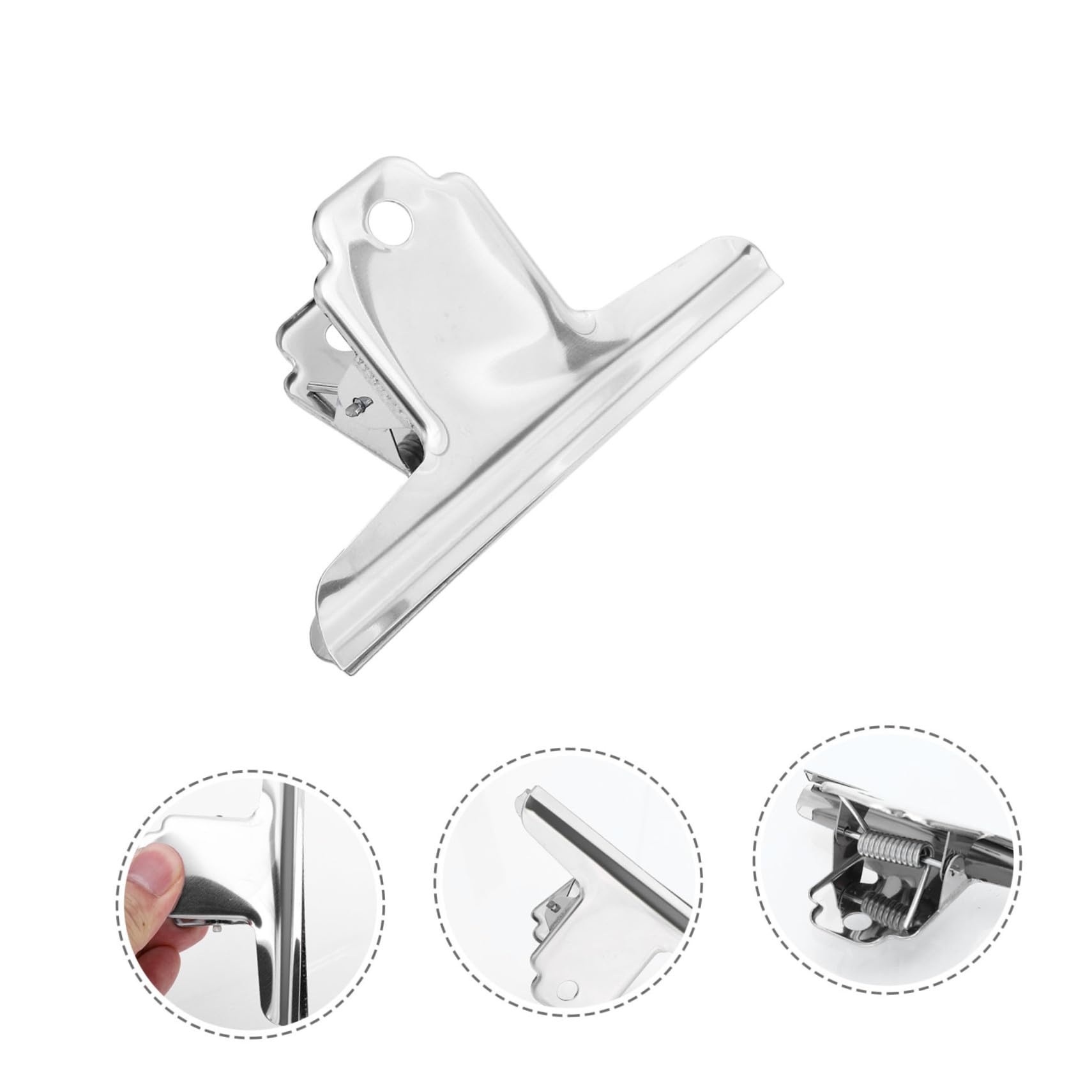 10 Piezas Pinzas Ropa Acero Inoxidable Antideslizantes Clips Secado Viento Resistentes Uso Doméstico