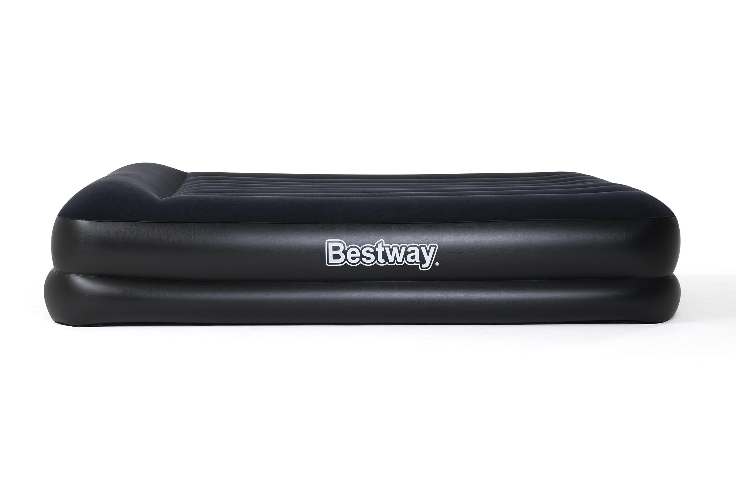 Bestway Aeroluxe Airbed, Luftbett mit eingebauter Elektropumpe, Queensize 203x152x46 cm