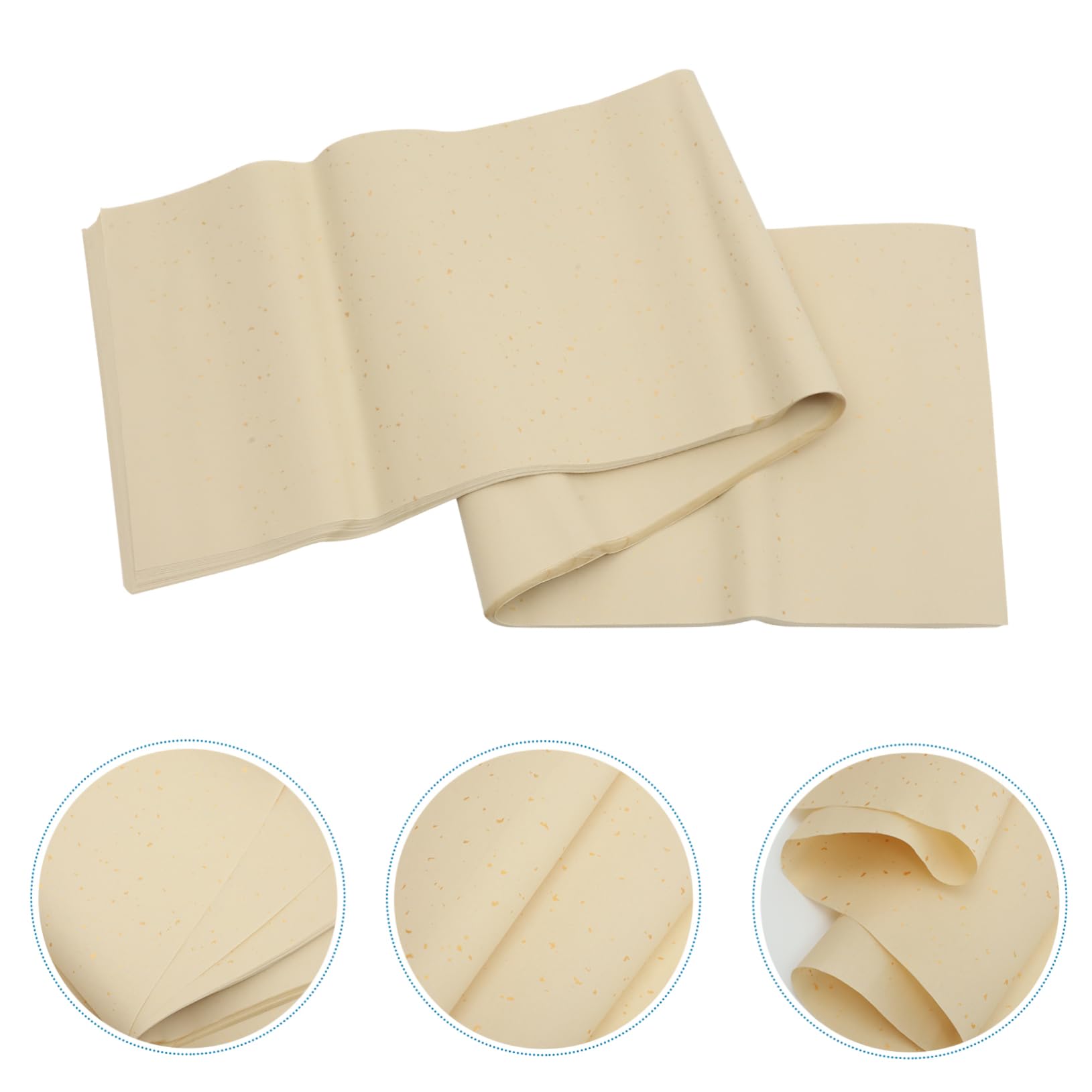 LIFKOME 50Pcs Paper Calligraphy Thickened Art Paper for Brush Painting for Calligraphy Practice Suitable for Beginners and Enthusiasts