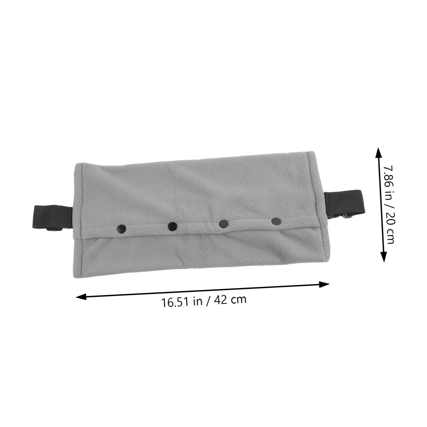 BESPORTBLE Bolsa de Transporte para Reptiles y Lagartos Portátil Multifuncional de Lona Gris, Tamaño Mediano, para Viajes al Aire Libre, Adecuada para Camaleones, Serpientes y Mascotas