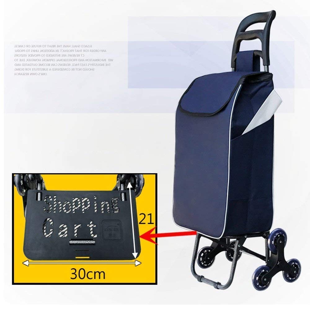 Einkaufswagen, Einkaufswagen, Ziehwagen, Kleiner Ziehwagen, Treppensteigen, Klappwagen, Tragbarer Wagen Für Den Heimgebrauch, Anhänger Für Ältere,C Multifunktional