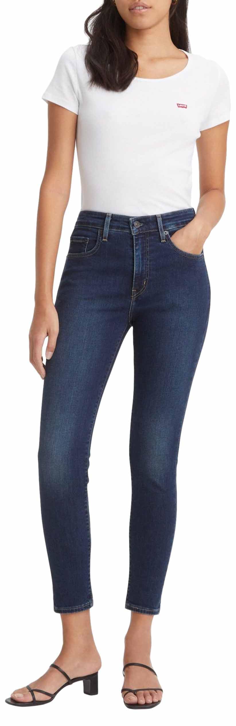 Levi's 721 High Rise Skinny Women's Jeans, Blue Swell, 30W / 32L