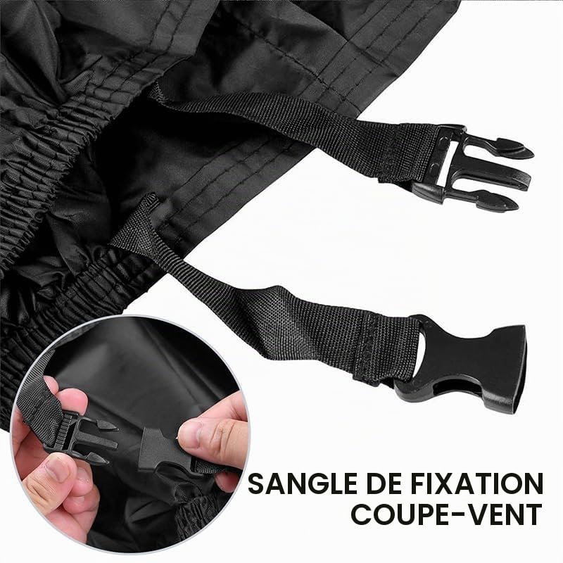 Housse de Moto, pour Suzuki GSF Bandit 250 400 600 650 750 1200 1250 Protection Pluie poussière UV Contre Poussière Neige Vent Bâche Housses Anti,XXL