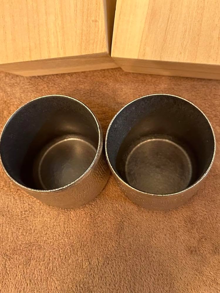 有田焼きプラチナ銀彩ロックカップ陶悦窯今村堅一 有田焼きプラチナ銀彩ロックカップ陶悦窯今村堅一