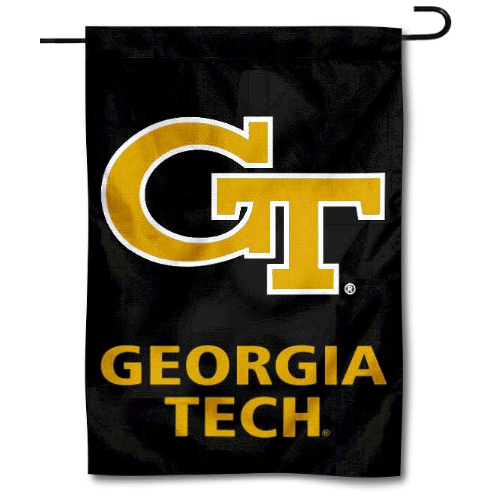 College Flags & Banners Co. Georgia Tech Black Garden Flag