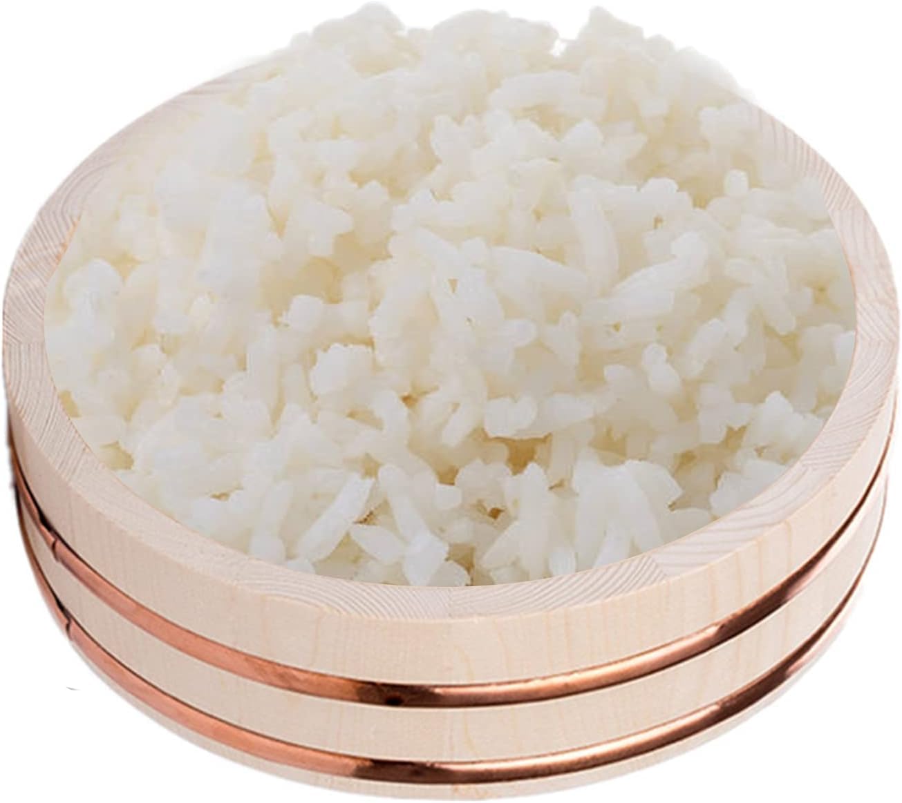 Hgiri Oke Sushi Miska Chłodząca Do Ryżu Zestaw Akcesoriów Do Serwowania Z Matami Do Sushi I łopatką Do Ryżu Do Restauracji, 30cm/11.8in
