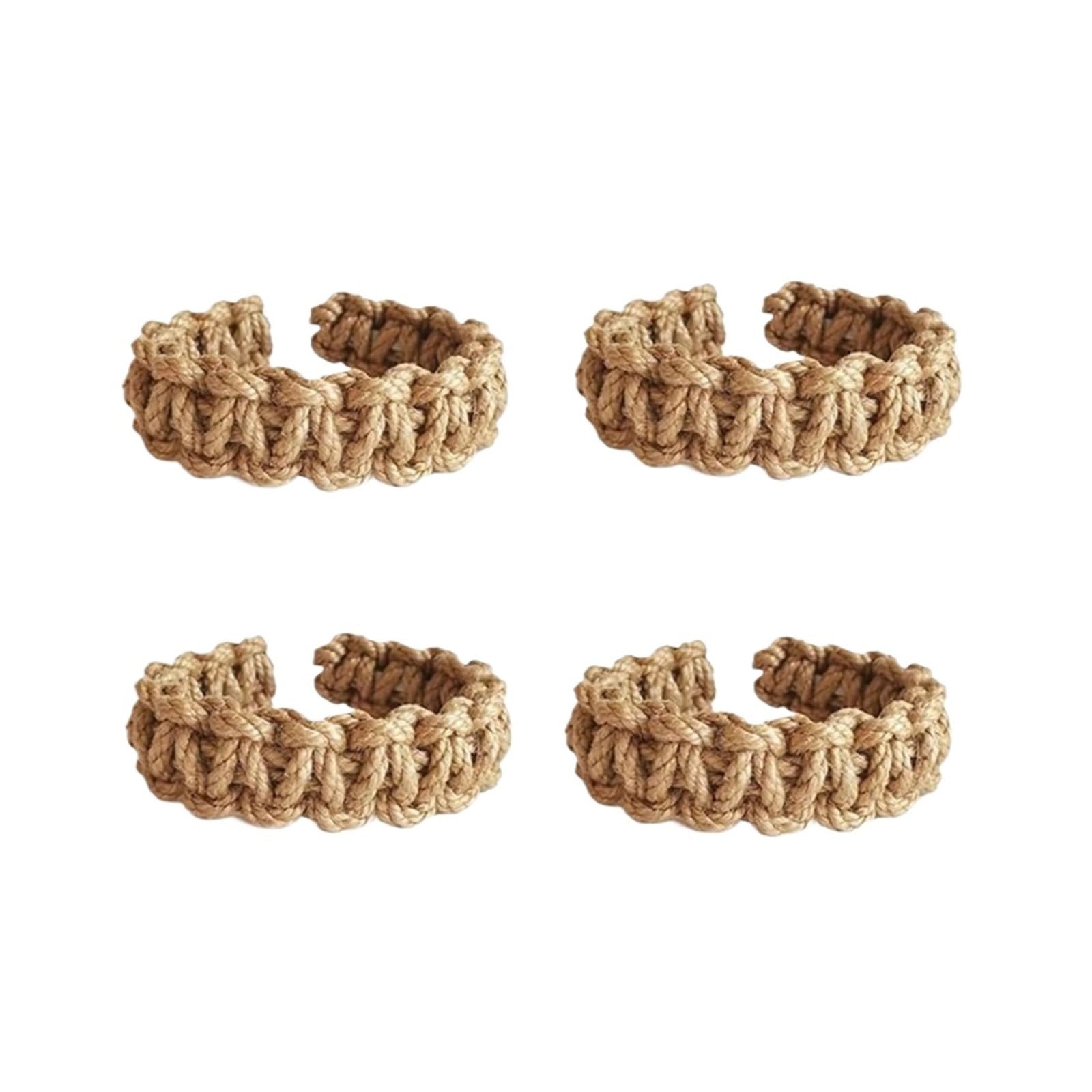 UALXPAO Jute Rope Curtain Tieback Hemp Rope Curtain Buckle
