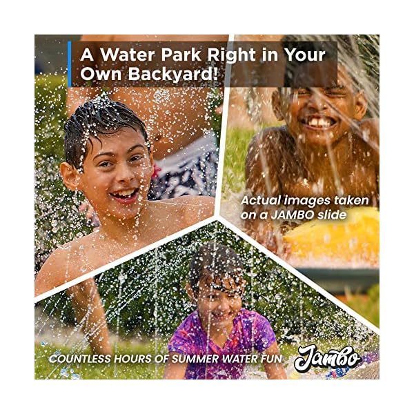 Jambo-XL-Premium-Slip-Splash-and-Slide-with-3-Bodyboards-Heavy-Duty-Water-Slide-with-Advanced-3-Way-Water-Sprinkler-System-Backyard-Waterslide-Outdoor-Water-Toys-n-Slides-for-Kids Jambo-XL-Premium-Slip-Splash-and-Slide-with-3-Bodyboards-Heavy-Duty-Water-Slide-with-Advanced-3-Way-Water-Sprinkler-System-Backyard-Waterslide-Outdoor-Water-Toys-n-Slides-for-Kids