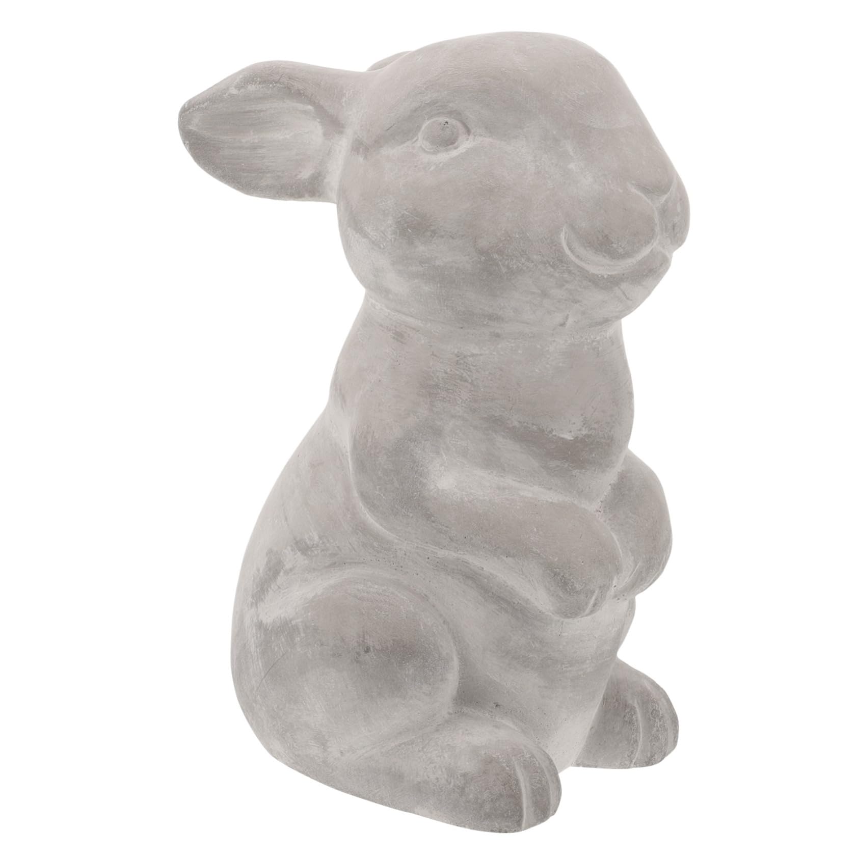 Statue de lapin résistante aux intempéries qui ne décolore pas au soleil