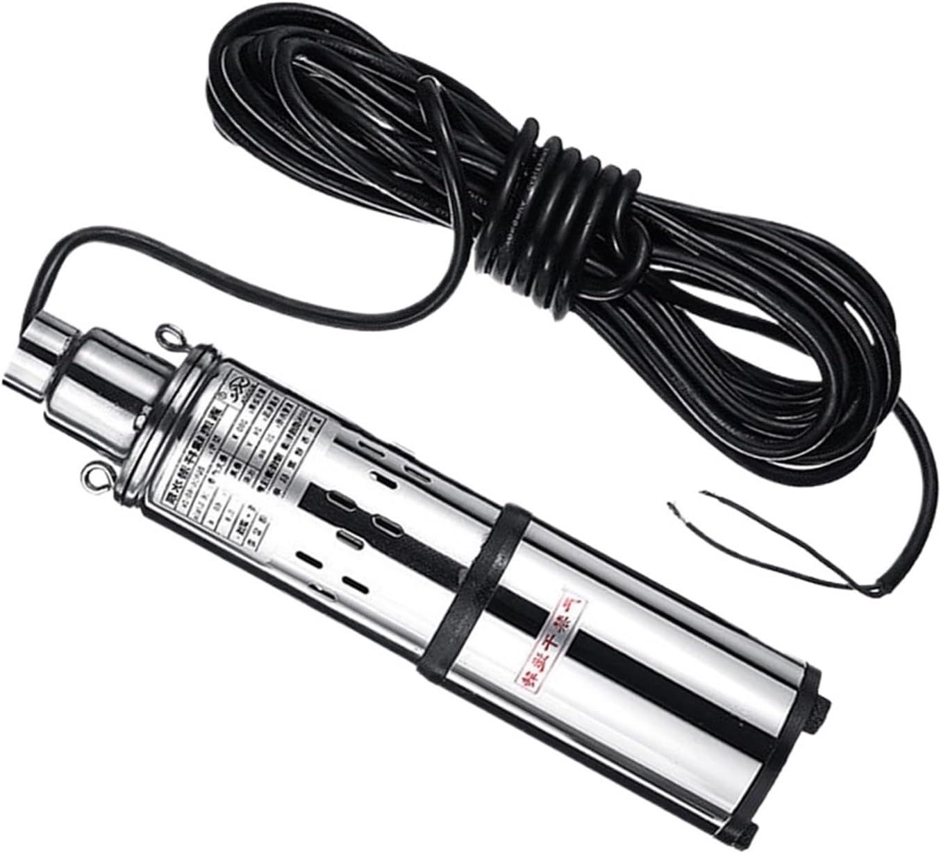 1pcs 12/24V Solar Water Pump Submersible Pump Pond Irrigation Pump Deep Well 180/200W(US_24V)