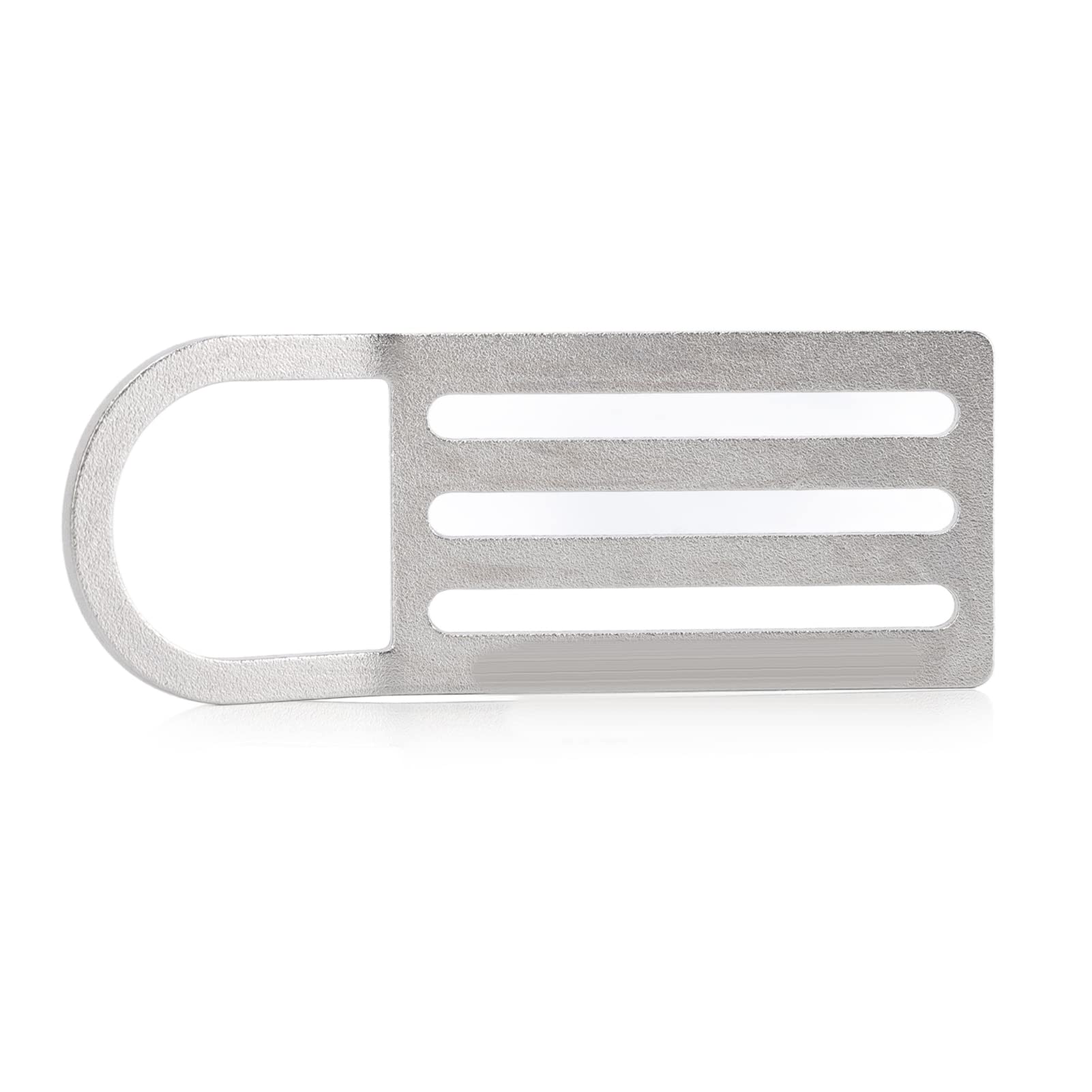 ETAINGYEUN Stainless Steel D Round Stopper with D Ring, Lightweight and Practical, for Scuba Diving