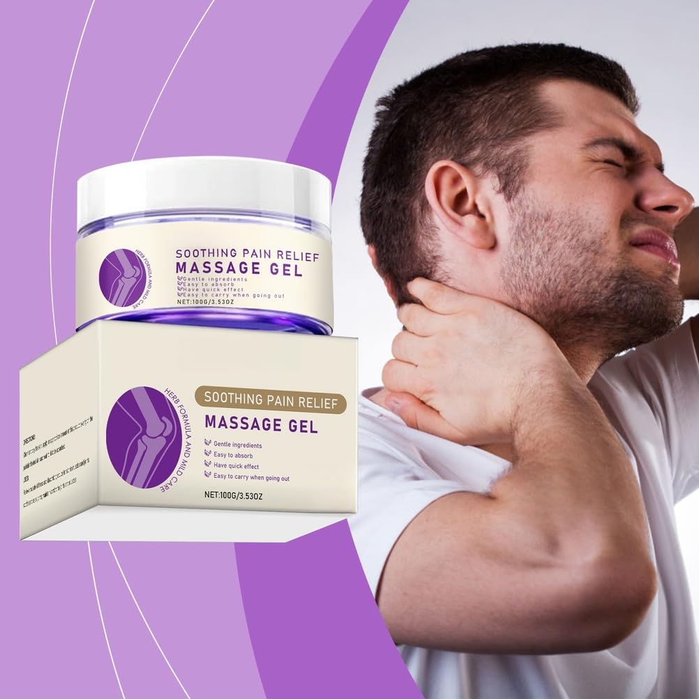 Soothing Body Massage Gel (3.53 oz) Refreshing and Non-Greasy — Amazon image 6