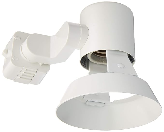 Juno Lighting Group R531 WH Flared Gimbal PAR Trac Track Head, White