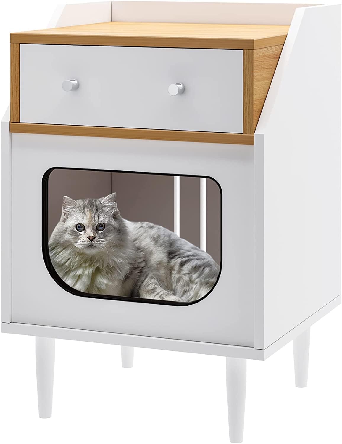 SDHYL Cat Litter Box Enclosure, Cat Litter & Housebreaking, Cat Litter Box Furniture