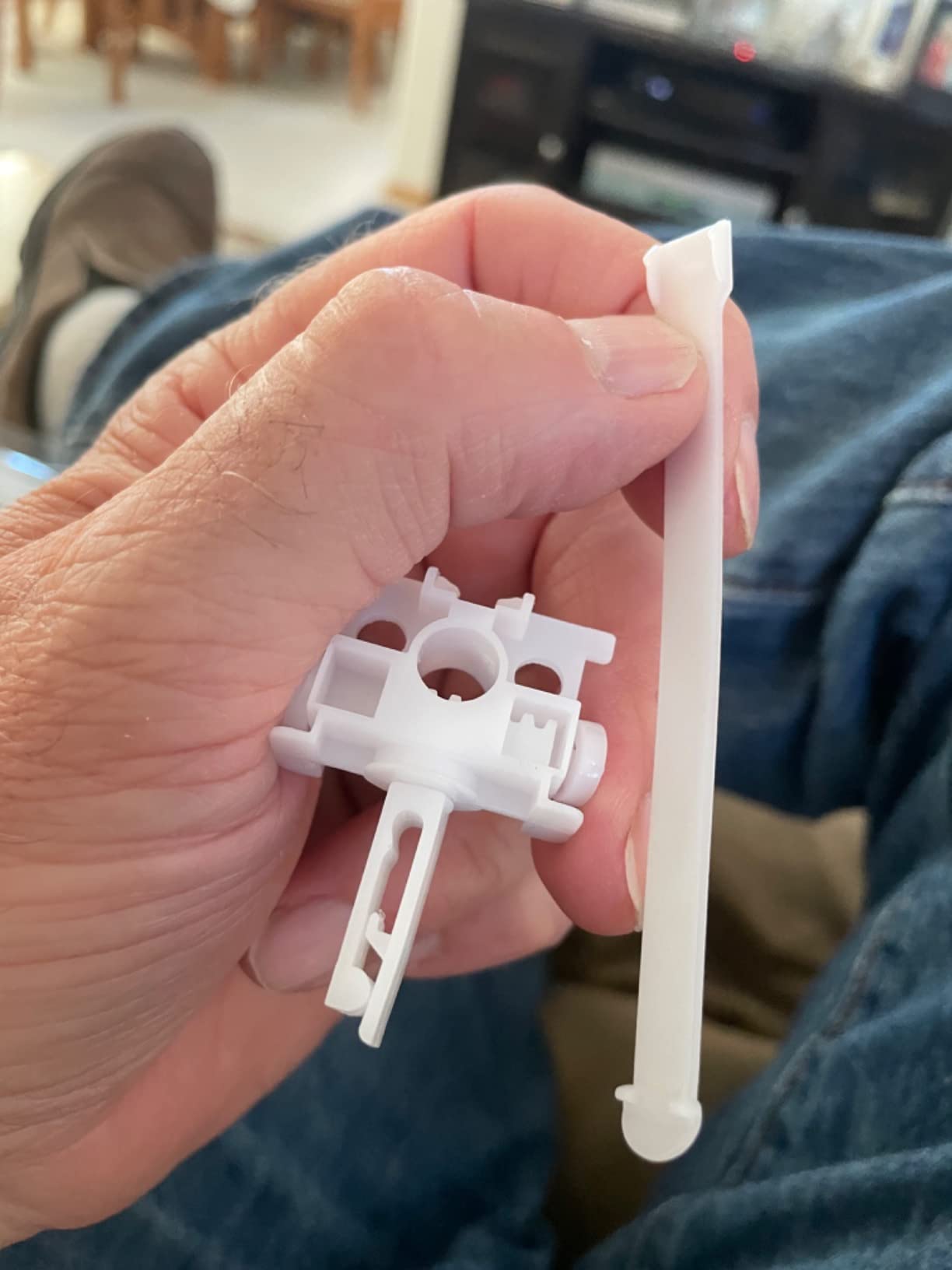 2/mo Finance 20 PCS Vertical Blind Repair Carrier with Stem Vertical