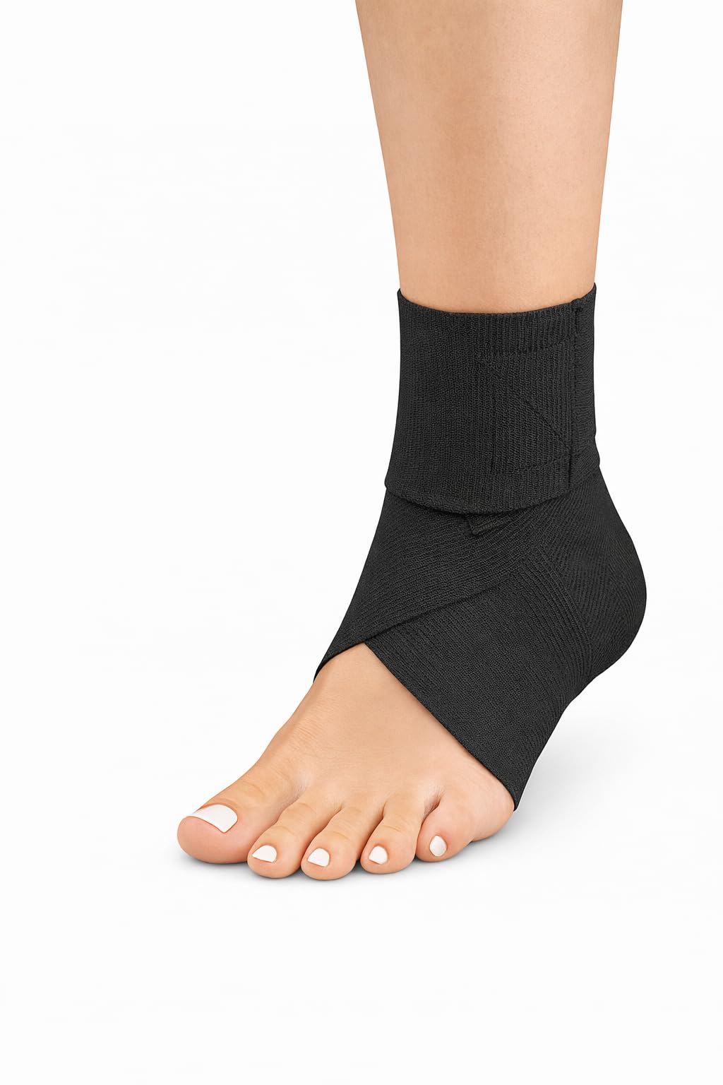 ALYV Adjustable Ankle Support Wrap – Compression Brace for Gym, Running, Sports & Injury Prevention – Unisex-picture-31