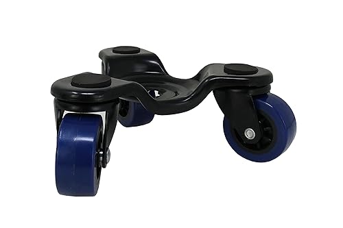 Shepherd Hardware Vibrant Blue Series 3670E Tri-Dolly, capacidad de 250 libras