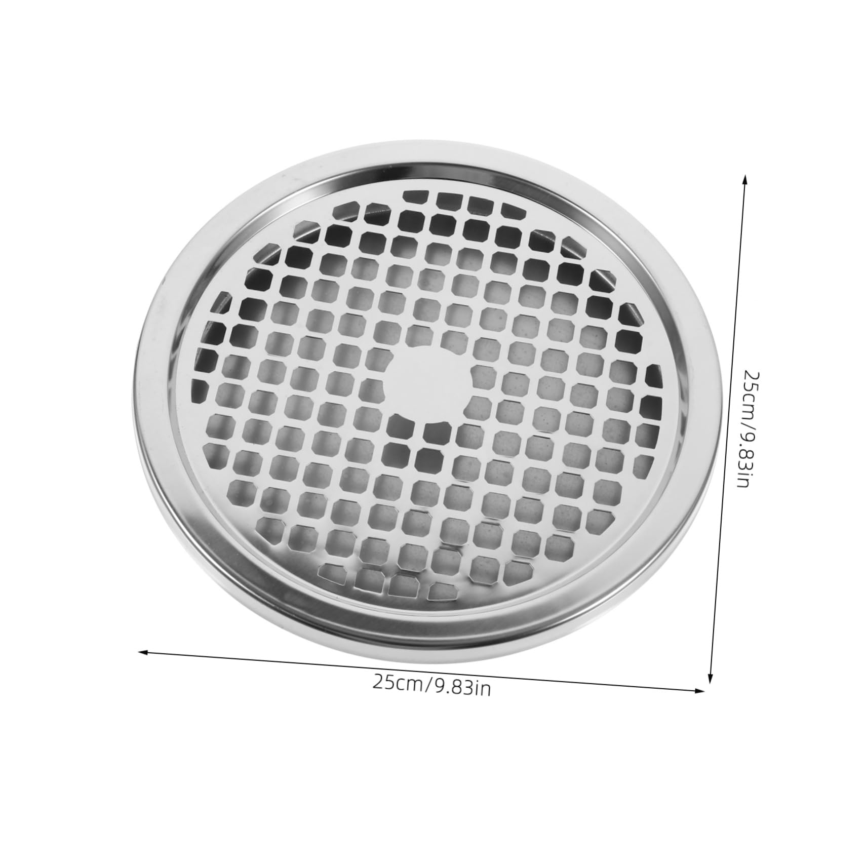 Cabilock 1Set Trash Can Lid Outdoor Commercial Smoking Ashtray Lid for Trash Can Complete with Grid and Basin Ashtray Accessory for Public Use