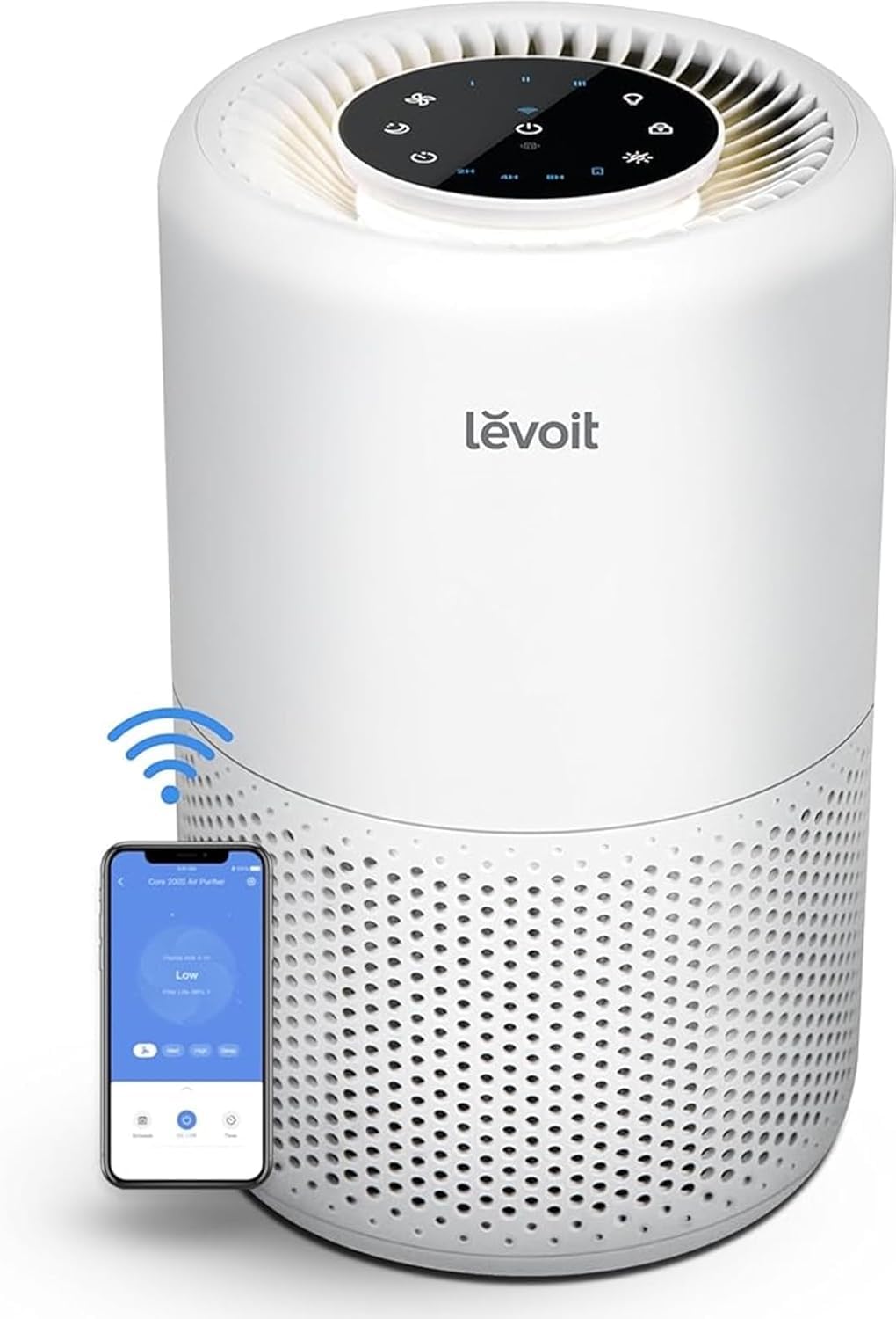Levoit Smart Air Purifiers for Bedroom, Core 200S-P