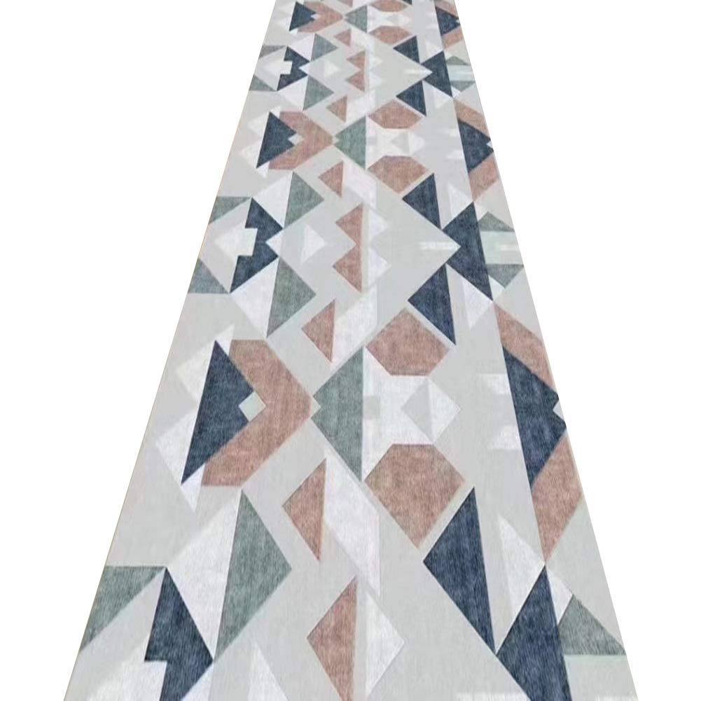 Tapis de passage d'allée pour entrée moderne et couloir dynamique