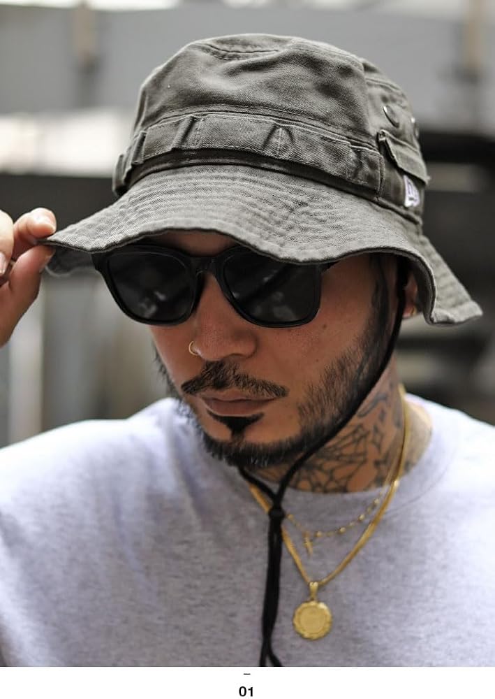 Amazon | [本格派大人のB系] NEW ERA(ニューエラ) バケットハット 帽子